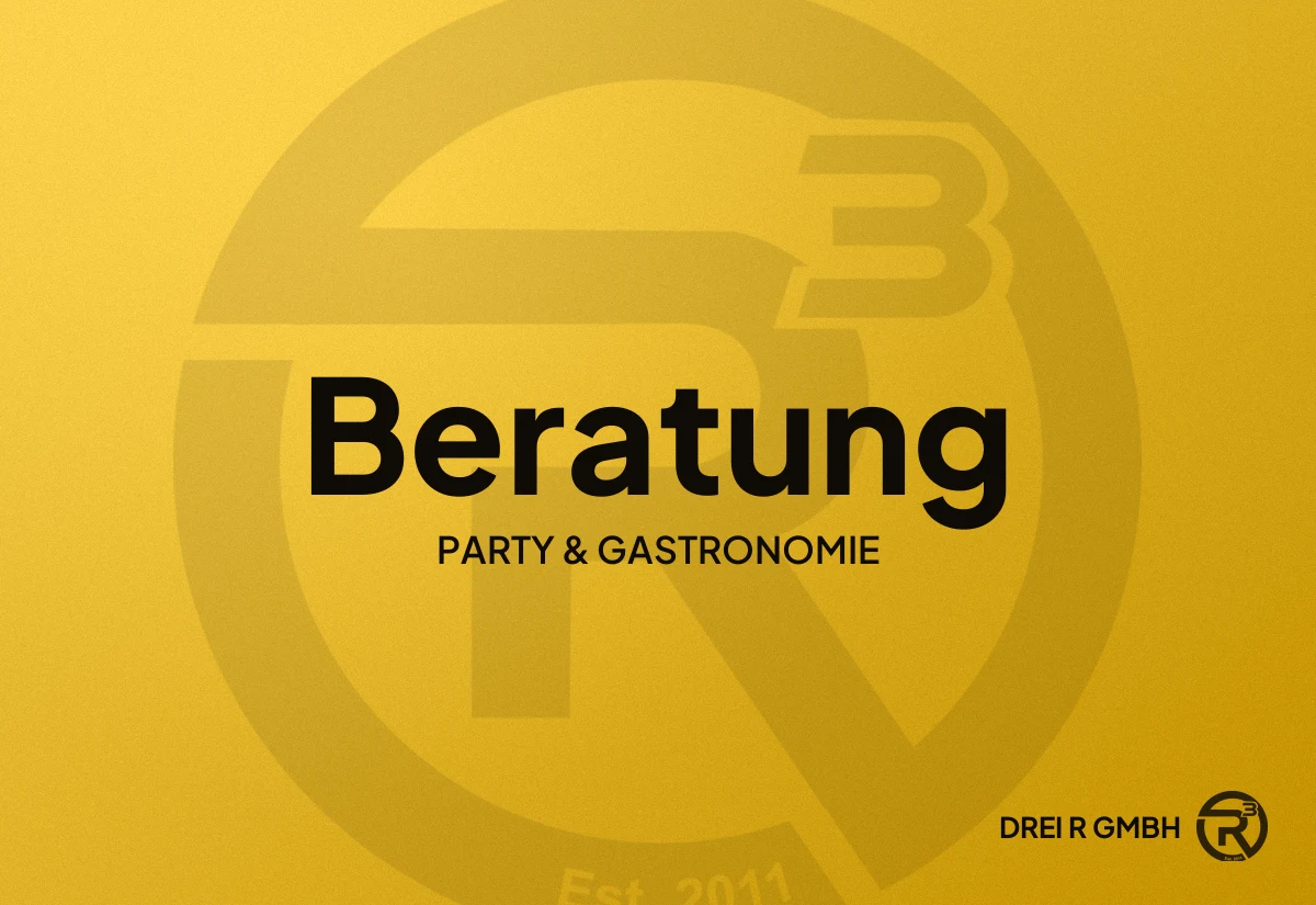 Beratung für Party & Gastronomie